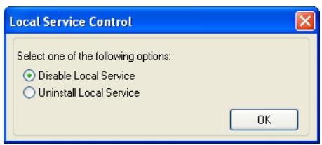FARONICS DEEP FREEZE SERVER ENTERPRISE - Disabling the local service - 1