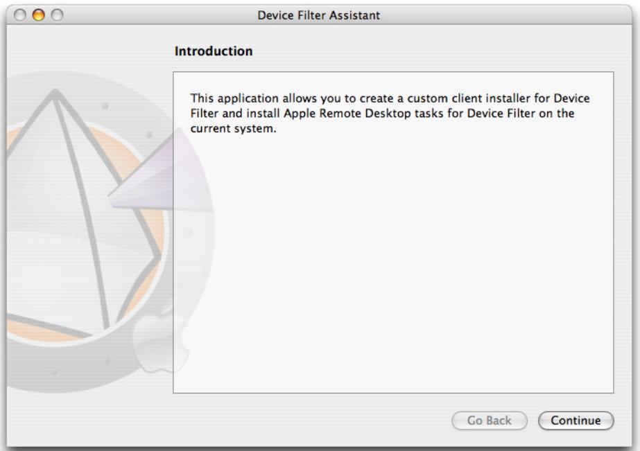 FARONICS DEVICE FILTER MAC - Appendix I: Device Filter Assistant &amp; Customizing the Installer - 1
