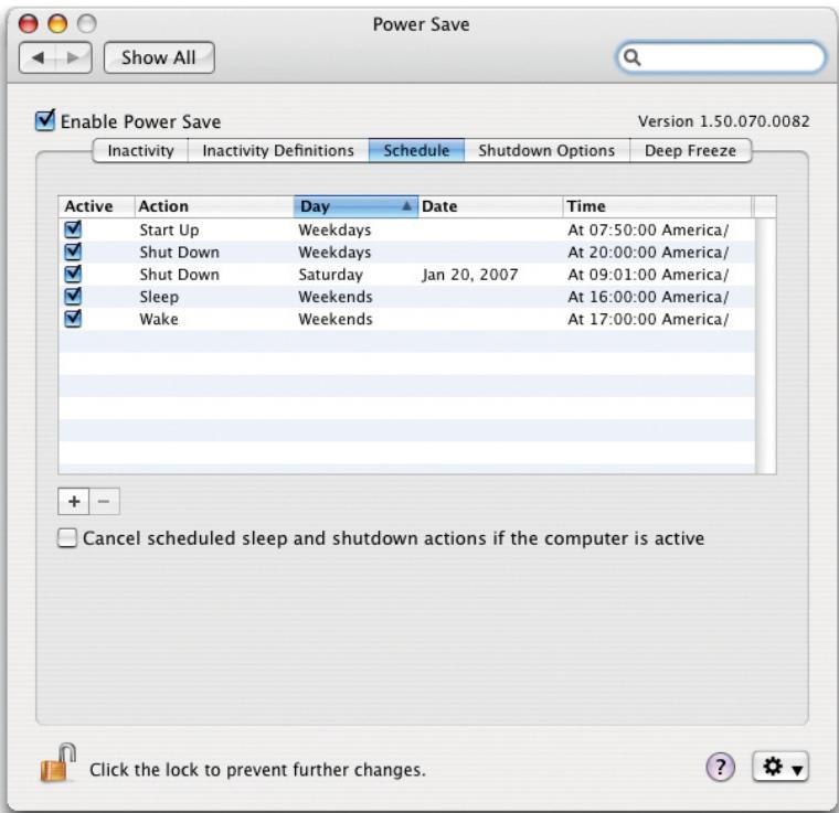 FARONICS POWER SAVE MAC - Options de compatibilité - 1