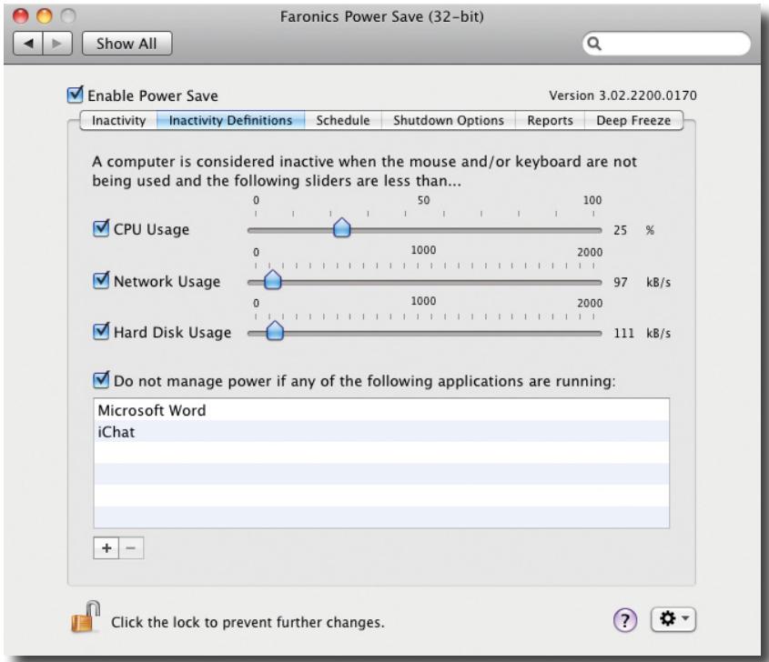 FARONICS POWER SAVE MAC - Avantages de la fonction d'économie d'énergie - 2