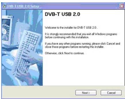 FREECOM DVBT-STICK USB - Install Application - 1