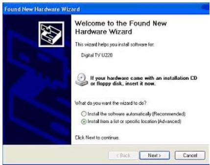 FREECOM DVBT-STICK USB - Install Driver - 5
