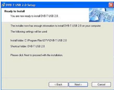 FREECOM DVBT-STICK USB - Install Application - 8
