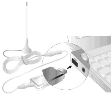FREECOM DVBT-STICK USB - Receiver to your computer - 3