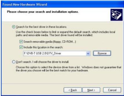 FREECOM DVBT-STICK USB - Install Driver - 6