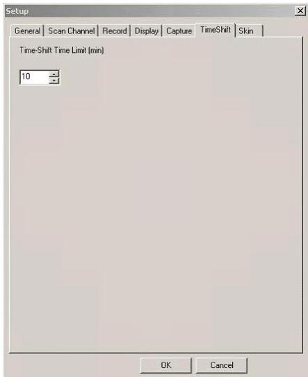 FREECOM DVBT-STICK USB - Time shift Setup - 1