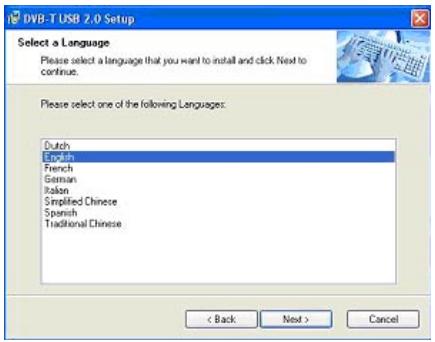 FREECOM DVBT-STICK USB - Install Application - 5