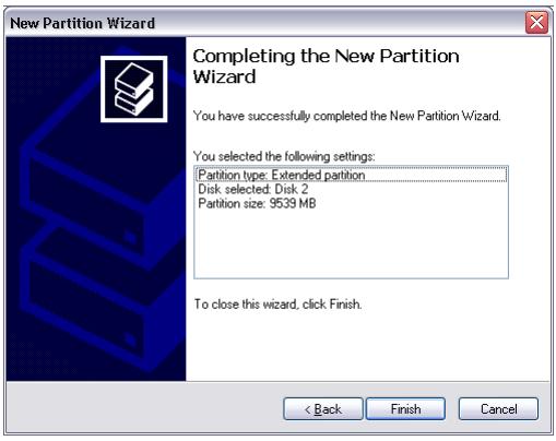 FREECOM FHD-2 - Creating two or more partitions on the FHD-2 under Windows XP / 2000 - 3