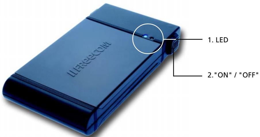 FREECOM FHD-2 - CHAPTER 4: Daily use of the FHD-2 - 1