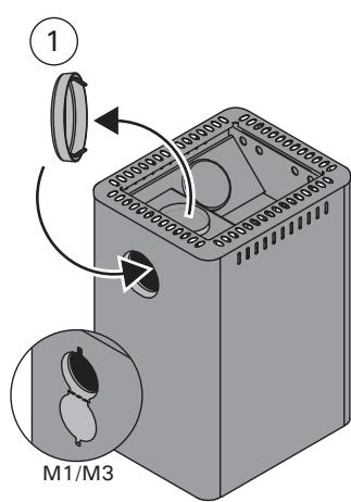 HARVIA 20 BOILER - Anschluss des Ofens an einen gemauerten Rauchfang über die obere Anschlussöffnung (Abbildung 10) - 6