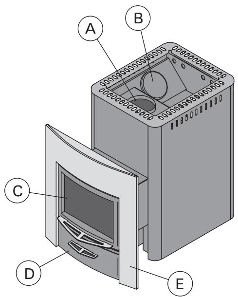 HARVIA 20 SL BOILER - Stove Parts - 1