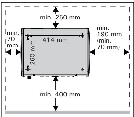HARVIA HGS90 - Installation Place and Fastening the Steam Generator - 1