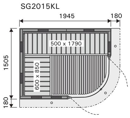 HARVIA SAUNA - Please note - 2
