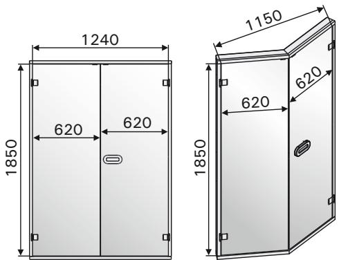 HARVIA SAUNA - Double door - 1