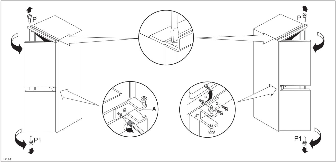 REX FI22/10FH - Door reversibility - 1