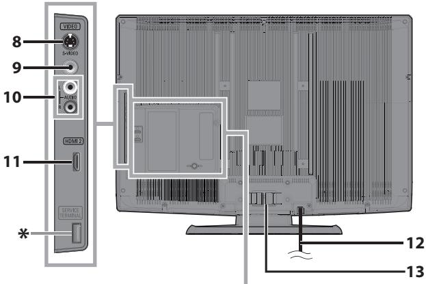 SYLVANIA LC320SLX - Terminales - 1