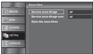 SYLVANIA LC320SLX - service sous-titrage - 2