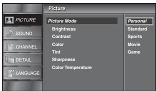 SYLVANIA LC320SLX - Picture Mode - 2