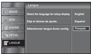 SYLVANIA LC320SLX - Sélection de la langue - 5