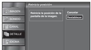 SYLVANIA LC320SLX - Reinicio Posicion - 2