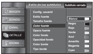 SYLVANIA LC320SLX - Color fuente - 1