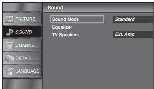 SYLVANIA LC320SLX - Sound Adjustment - 5