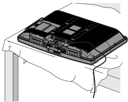 SYLVANIA LC320SSX - Montage du support du téléviseur - 1