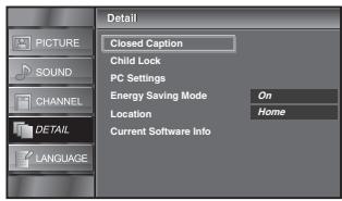 SYLVANIA LC320SSX - Closed Caption - 2