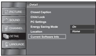 SYLVANIA LC320SSX - Current Software Info - 11