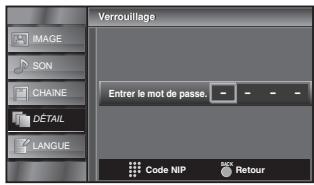 SYLVANIA LC320SSX - Verrouillage - 7