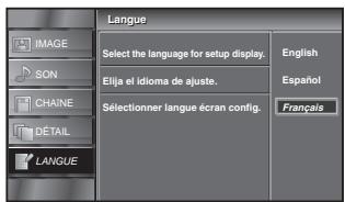 SYLVANIA LC320SSX - Sélection de la langue - 5