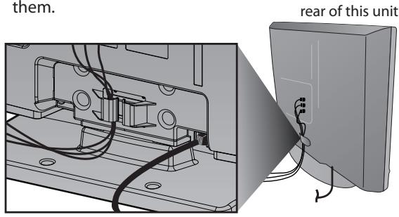 SYLVANIA LC320SSX - Cable Management - 1