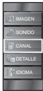 SYLVANIA LC320SSX - Utilice [Cursor / ] para selectionar "CANAL", y luego presione [ENTER]. - 2