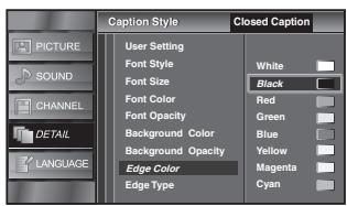 SYLVANIA LC320SSX - Edge Color - 1
