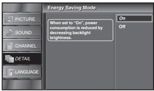 SYLVANIA LC320SSX - Energy Saving Mode - 1