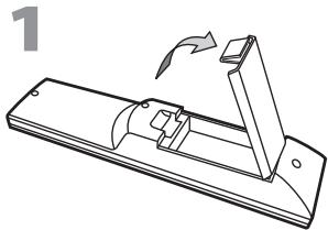 SYLVANIA LC320SSX - ☑ Instalación de las Pilas - 1