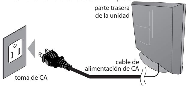 SYLVANIA LC320SSX - Enchufe el Cable Alimentador de CA - 1