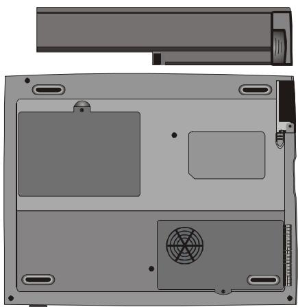 MAXDATA 110T - To Detach the Battery Pack: - 2