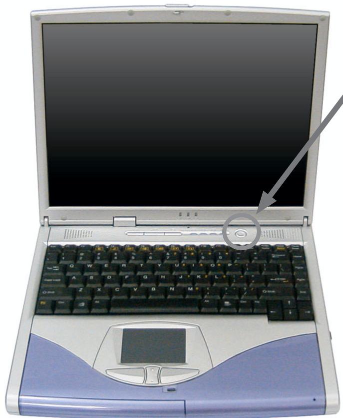 MAXDATA 660T - EINSCHALTEN DES COMPUTERS - 1