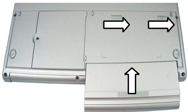 MAXDATA 660T - EINSETZEN DES AKKUS - 3