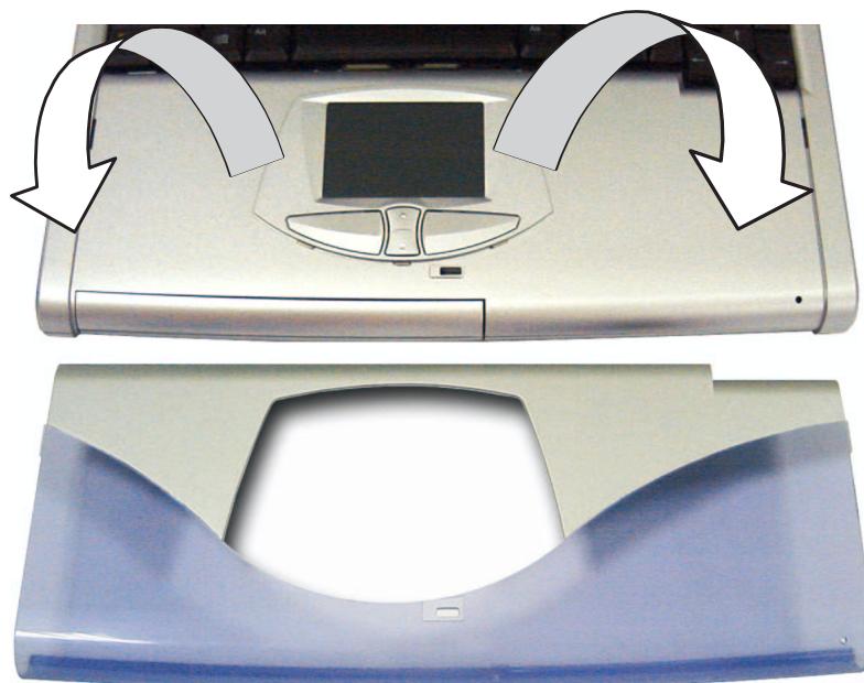 MAXDATA 660T - INSERTING THE BATTERY - 1