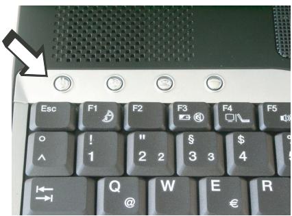 MAXDATA ECO 3000T - SWITCHING THE COMPUTER ON - 1