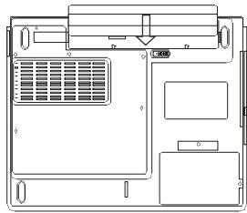 MAXDATA ECO 4000 A - Inserting the Battery - 2