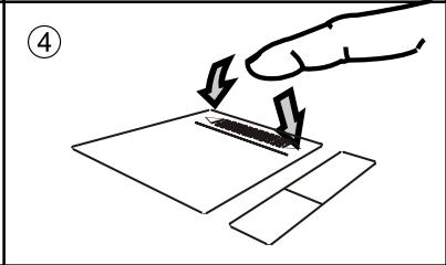 MAXDATA ECO 4000 A - The TouchPad - Operation - 4