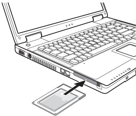 MAXDATA ECO 4000 IW - The PC Card Slot - 1