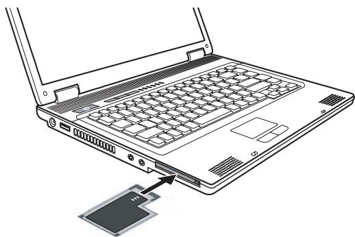 MAXDATA ECO 4010 IW - The ExpressCard Slot - 1