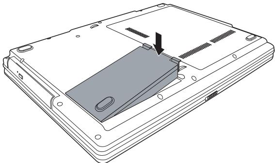 MAXDATA ECO 4011 IW - Inserting the Battery - 2