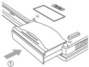 MAXDATA ECO 4200X - Inserting the Battery - 2
