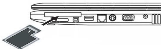 MAXDATA ECO 4511 IW - The ExpressCard Slot - 1