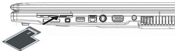 MAXDATA ECO 4705 IW - The ExpressCard Slot - 1